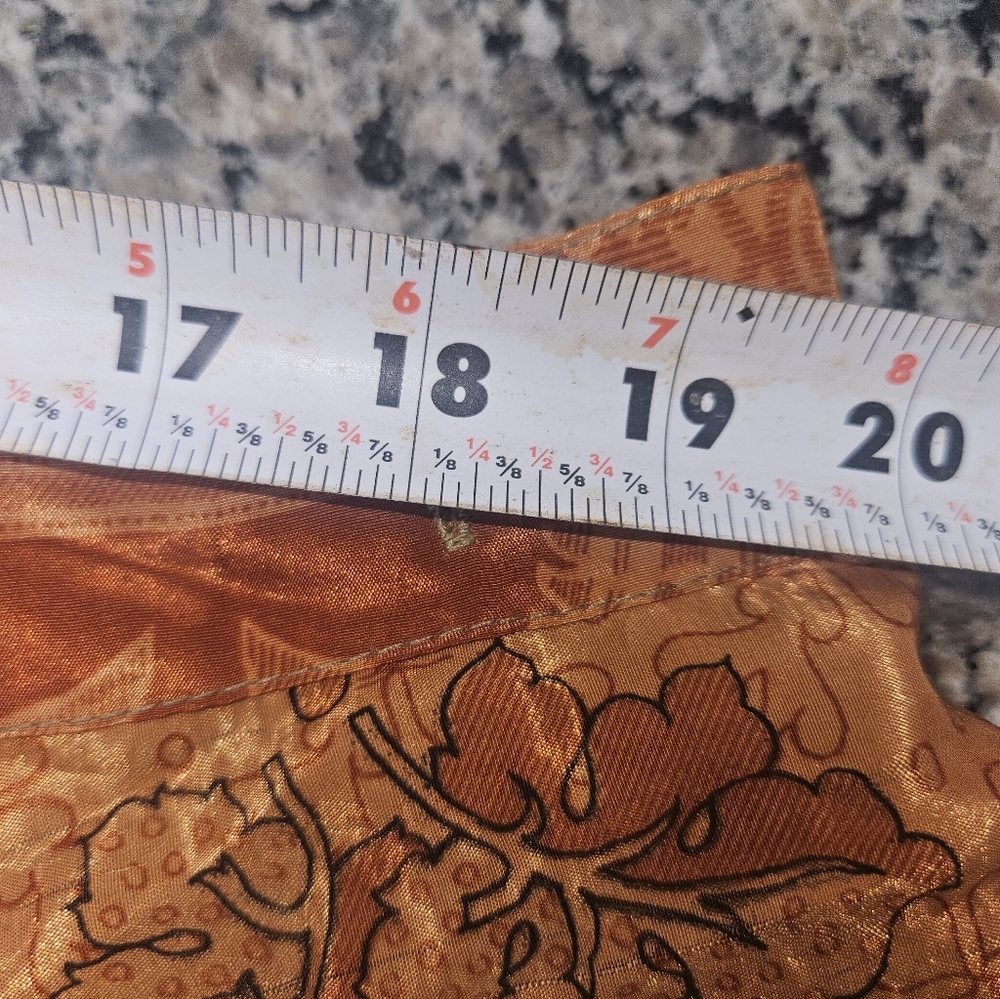 Kariza Vintage One-of-a-Kind Silk Tie Waist Skirt | Short | Boho Artisan - Picture 5 of 12